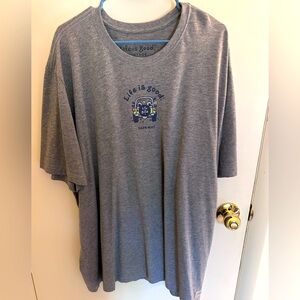 Life is Good Gray Cape May T-Shirt